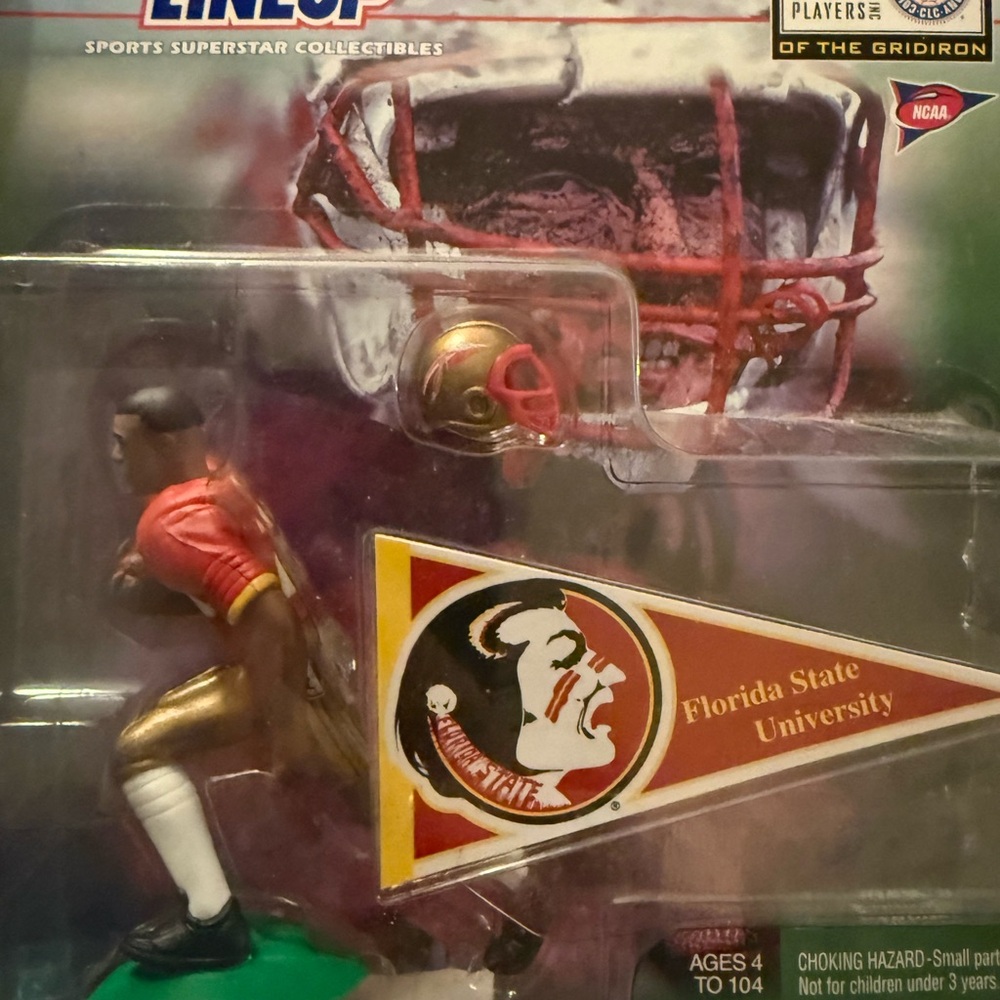 1999 Starting Lineup Warrick Dunn Heroes Of The Gridiron Figure FSU Seminoles